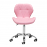 Arbetsstol / kundstol QS-06 rosa