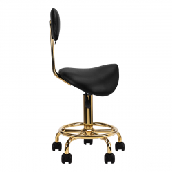 Arbetsstol / sadelstol 6001G guld / svart