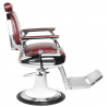 Barberarstol GABBIANO MOTO STYLE röd