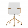 Arbetsstol / kundstol QS-OF211G GOLD gråaktig ljus beige