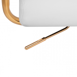 Arbetsstol / kundstol QS-OF211G GOLD gråaktig ljus beige