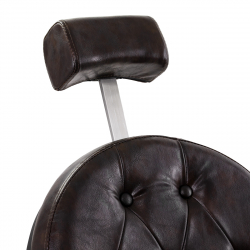 Barberarstol GABBIANO PRESIDENT brun