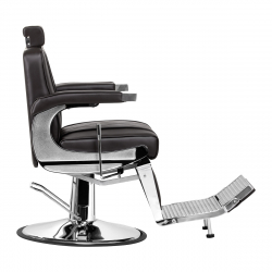 Barberarstol HAIR SYSTEM BM88066 brun