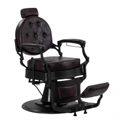 Barberarstol GABBIANO PRESIDENT brun