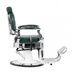 Barberarstol GABBIANO PRESIDENT grön