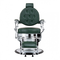 Barberarstol GABBIANO PRESIDENT grön