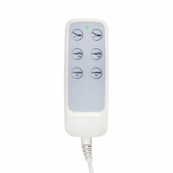 Elektrisk behandlingssäng mörkgrå SILLON LUX 2 273B 3-motor