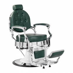 Barberarstol GABBIANO PRESIDENT grön