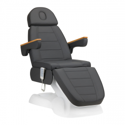 Elektrisk behandlingssäng mörkgrå SILLON LUX 2 273B 3-motor