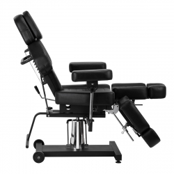 Tatueringsstol / behandlingsstol PRO INK 601A svart