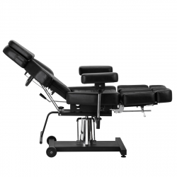 Tatueringsstol / behandlingsstol PRO INK 601A svart