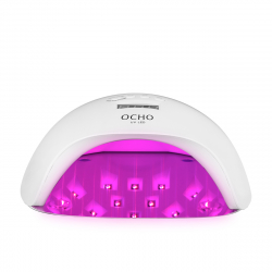 LED / UV nagellampa OCHO X13 65W plus vit med spegelbottnen och ljusterapi