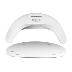 LED / UV nagellampa OCHO X13 65W plus vit med spegelbottnen och ljusterapi