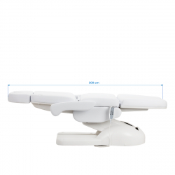 Elektrisk behandlingssäng Azzurro Lux 3-motor vit