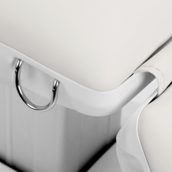 Elektrisk behandlingsbänk SILLON ECLIPSE vit 3-motor
