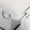 Elektrisk behandlingsbänk SILLON ECLIPSE vit 3-motor