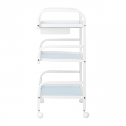 Rullvagn Basic 121 med låda vit