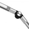 Arbetslampa / golvlampa LED Yoga 22W silver
