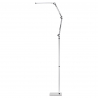 Arbetslampa / golvlampa LED Yoga 22W silver
