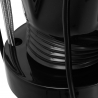 Schamponeringsstol GABBIANO Carmen med elektriskt fotstöd svart