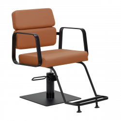 Frisörstol GABBIANO PORTO BLACK orange