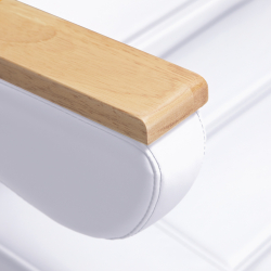 Elektrisk behandlingssäng kall vit SILLON LUX 3-motor