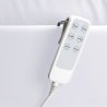 Elektrisk behandlingssäng kall vit SILLON LUX 3-motor