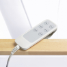 Elektrisk behandlingssäng kall vit SILLON LUX 3-motor