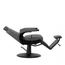Barberarstol Hair System BM88066B grå