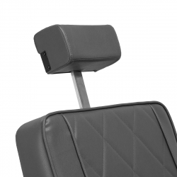 Barberarstol Hair System BM88066B grå