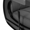 Barberarstol Hair System BM88066B grå