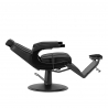 Barberarstol Hair System BM88066B svart