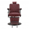 Barberarstol Hair System BM88066B vinröd