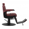 Barberarstol Hair System BM88066B vinröd