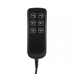Elektrisk behandlingsbänk ECLIPSE 2240K svart 3-motor med lutning
