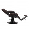 Barberarstol Gabbiano Bruno brun