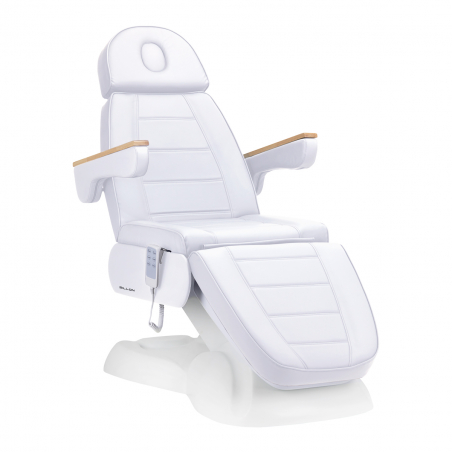 Elektrisk behandlingssäng kall vit SILLON LUX 3-motor