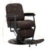 Barberarstol Gabbiano Bruno brun