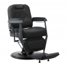 Barberarstol Gabbiano Bruno svart