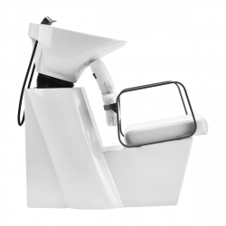 Schamponeringsstol GABBIANO PORTO WHITE vit