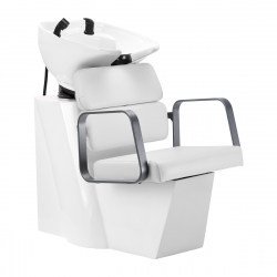 Schamponeringsstol GABBIANO PORTO WHITE vit