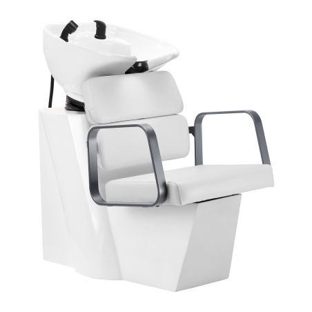 Schamponeringsstol GABBIANO PORTO WHITE vit