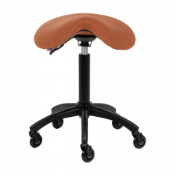 Sadelstol Gabbiano D032 hög brun