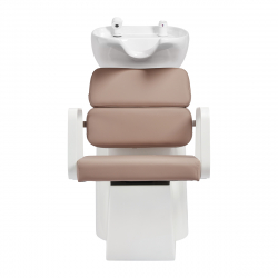Schamponeringsstol GABBIANO PORTO beige / vit