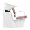 Schamponeringsstol GABBIANO PORTO beige / vit