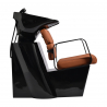 Schamponeringsstol GABBIANO PORTO orange / svart