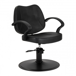 Frisörstol Hair System A055B svart