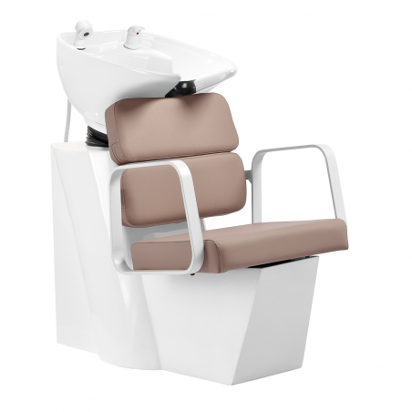 Schamponeringsstol GABBIANO PORTO beige / vit