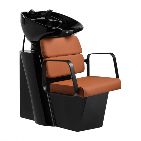 Schamponeringsstol GABBIANO PORTO orange / svart