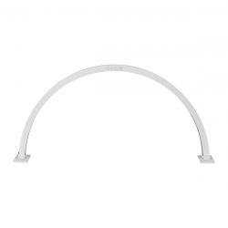 Arbetslampa / bordslampa GLOW ARCHE II för nagelvård grå